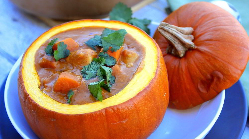 Как приготовить тыквенный суп-пюре с курицей
