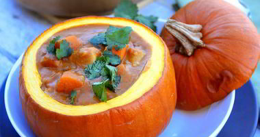 Рецепт Тыквенного супа-пюре с курицей