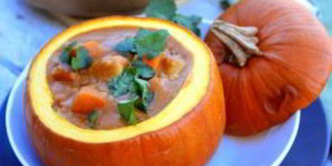 Рецепт тыквенного супа-пюре с курицей