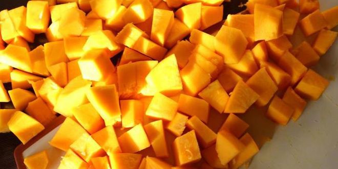 Рецепт тыквенного супа-пюре с миндальным ароматом