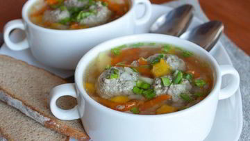 Рецепт Супа с фрикадельками в мультиварке