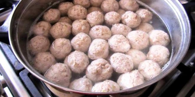 Рецепт супа с куриными фрикадельками и отрубями лито