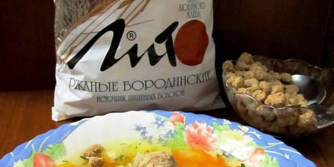 Рецепт супа с куриными фрикадельками и отрубями лито