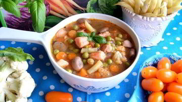 Рецепт Супа с сезонными бобовыми