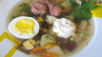 Рецепты супа с яйцом