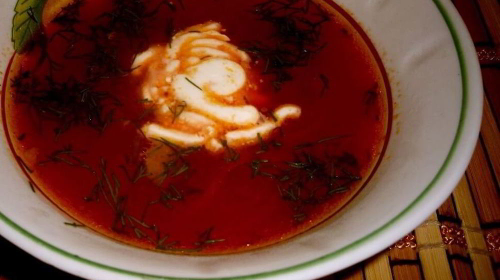 Как приготовить свекольник горячий классический