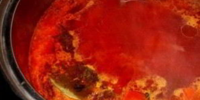 Рецепт свекольника горячего классического