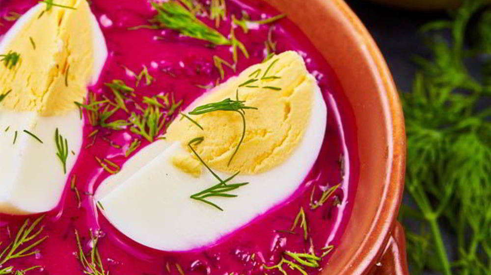 Как приготовить свекольник из свежей свеклы со шпинатом