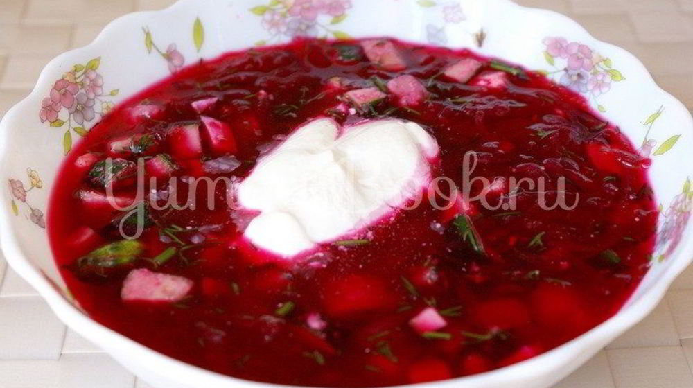 Как приготовить свекольника — холодника по-белорусски