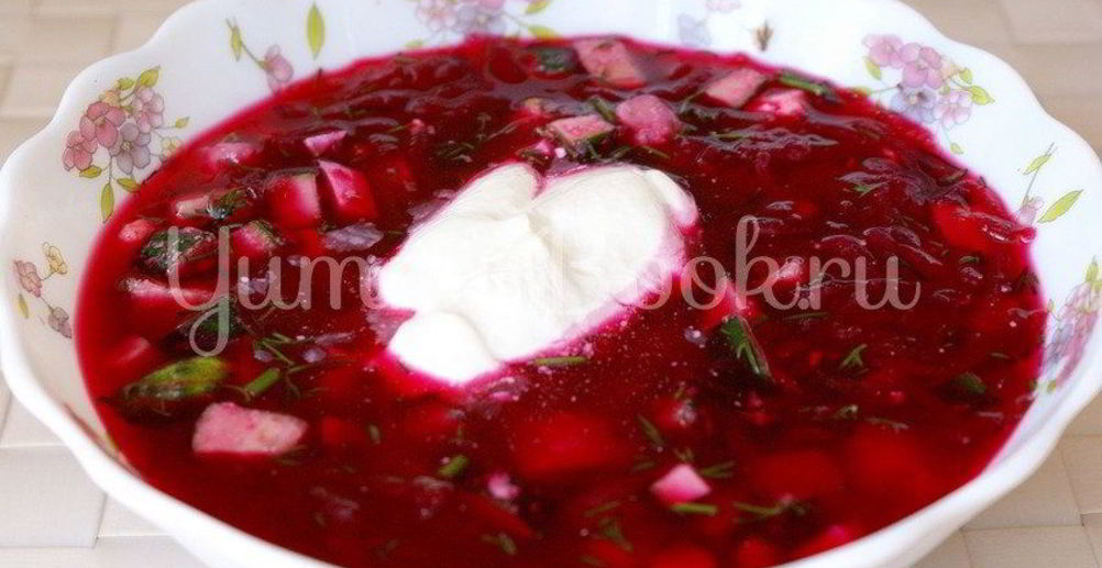 Рецепт свекольник по-белорусски