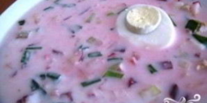 Рецепт свекольника холодного с мясом