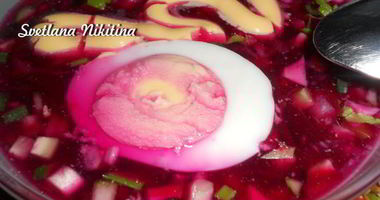 Рецепт Свекольника холодного
