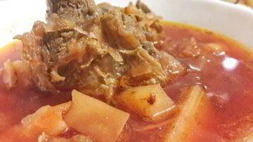 Рецепт Свекольника классического с мясом