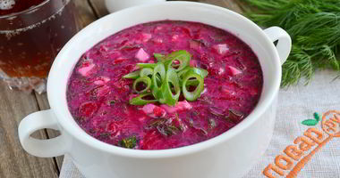 Рецепт Свекольника на хлебном квасе