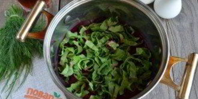 Рецепт свекольника на хлебном квасе