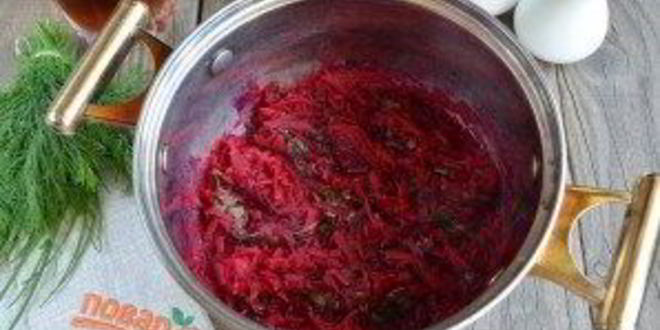 Рецепт свекольника на хлебном квасе