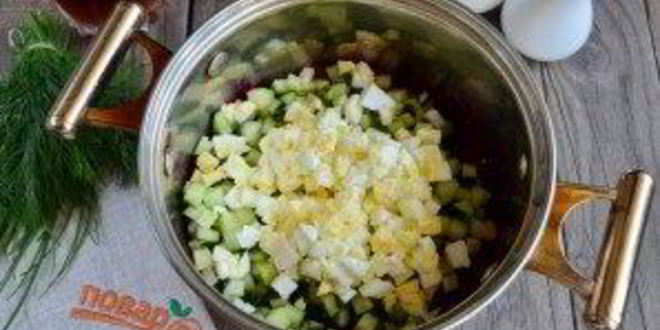 Рецепт свекольника на хлебном квасе