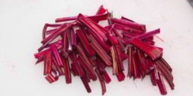 Рецепт свекольника с ботвой холодный