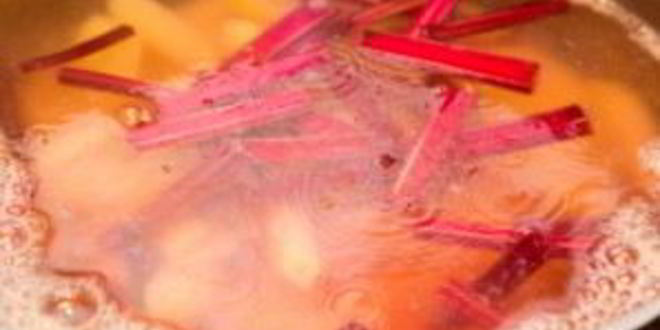 Рецепт свекольника с ботвой холодный