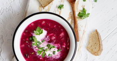 Рецепт Свекольника с фасолью и прованскими травами