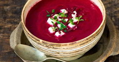 Рецепт Свекольника с козьим сыром