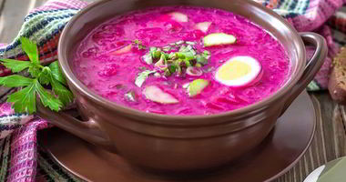 Рецепт Свекольника с маринованной свеклой