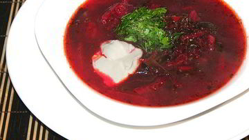 Рецепт Свекольника с мясом