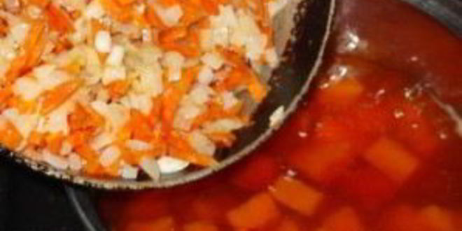 Рецепт свекольника с мясом