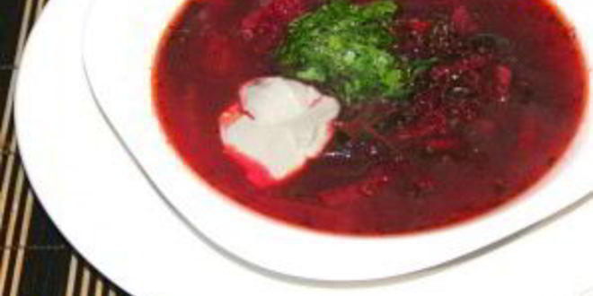 Рецепт свекольника с мясом