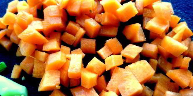 Рецепт овощного сырного супа