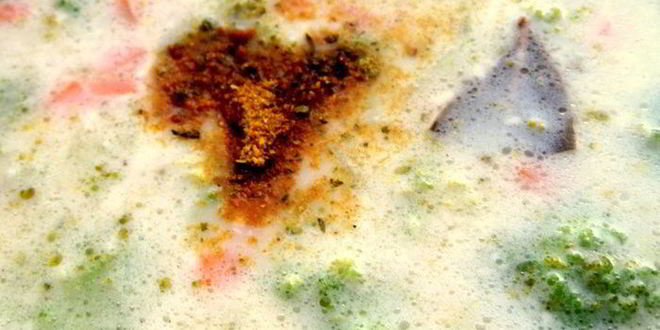 Рецепт овощного сырного супа