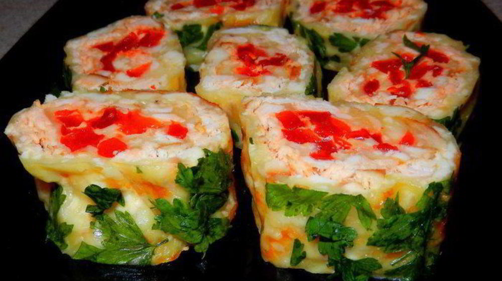 Как приготовить супербыстрый сырно-курино-перечный рулет