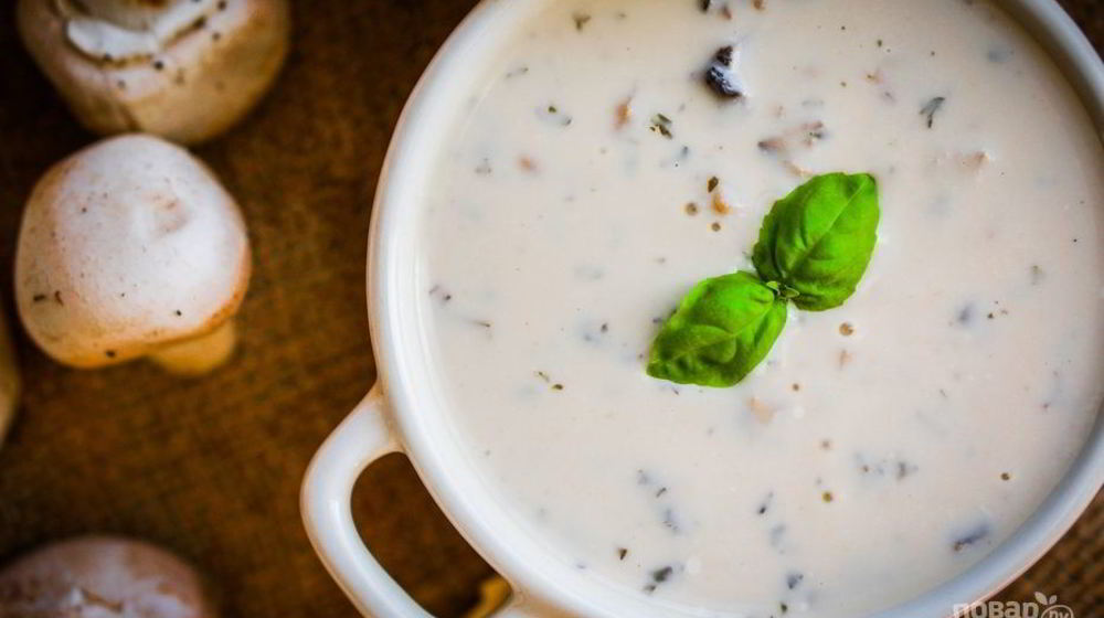 Как приготовить сырно-грибной суп