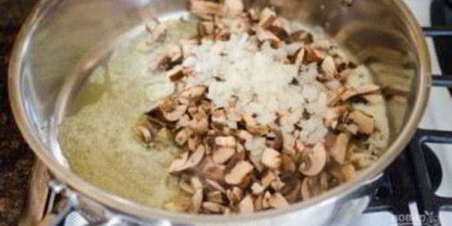 Рецепт сырно-грибного суп