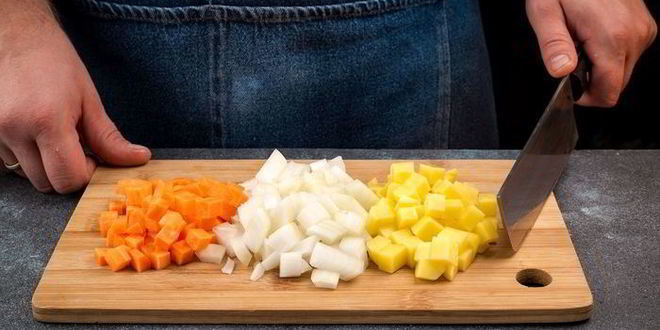 Рецепт сырного крема-супа с крабовым мясом