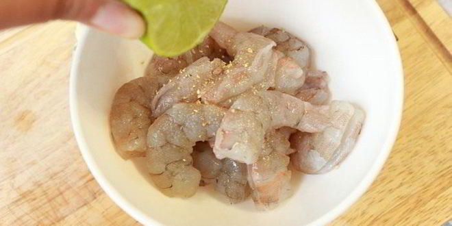 Рецепт сырного крема-супа с креветками