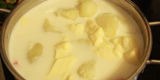 Рецепт сырного крема-супа с креветками