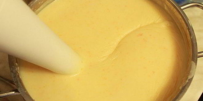 Рецепт сырного крема-супа с креветками