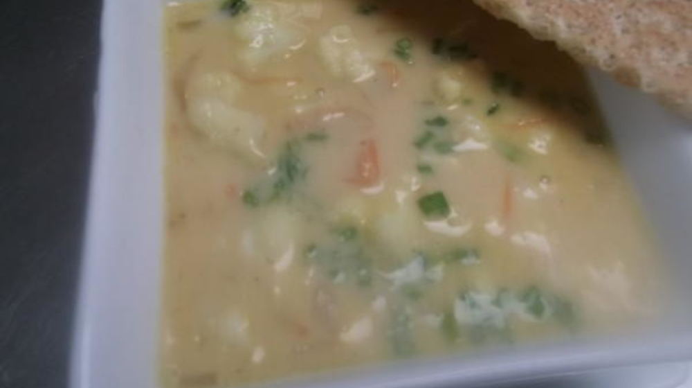 Как приготовить сырный суп из цветной капусты