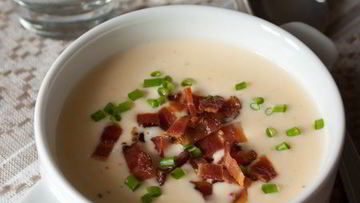 Рецепт Сырного супа-пюре на пиве