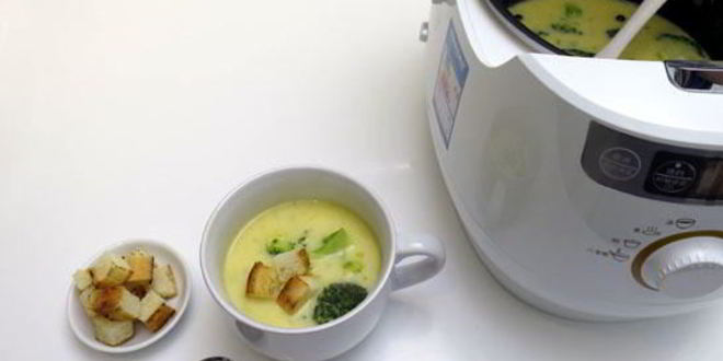 Рецепт сырного супа с брокколи в мультиварке