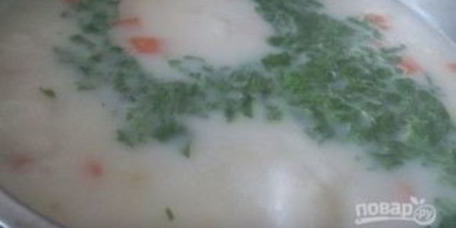 Рецепт сырного супа с говядиной