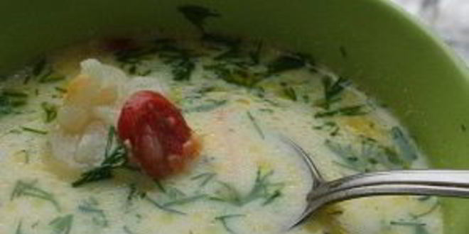 Рецепт сырного супа с колбасой