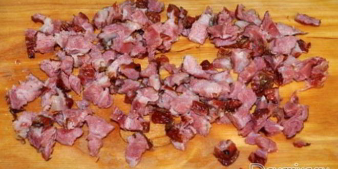 Рецепт сырного супа с копченостями