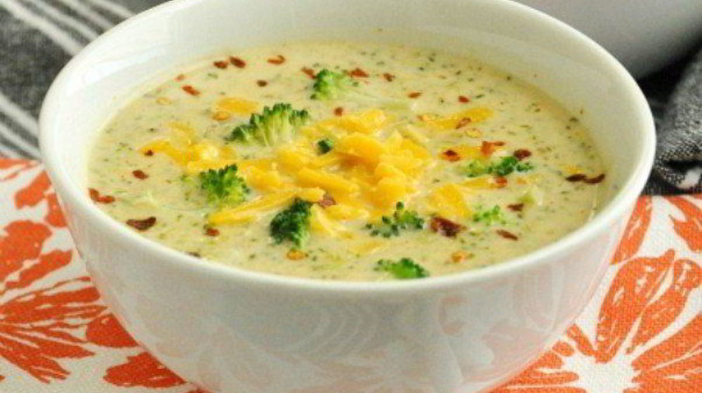 Как приготовить сырный суп с шампиньонами и брокколи