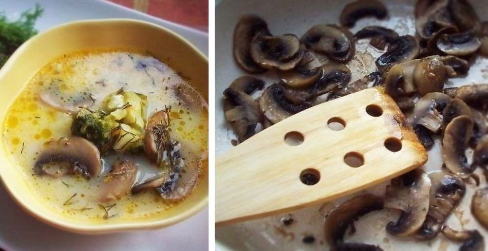 Рецепт сырный суп с морепродуктами