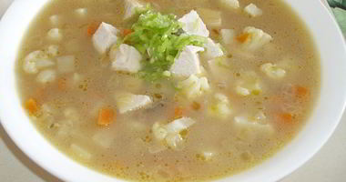 Рецепт Сырного супа со свининой