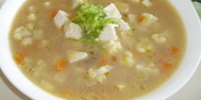 Рецепт сырного супа со свининой