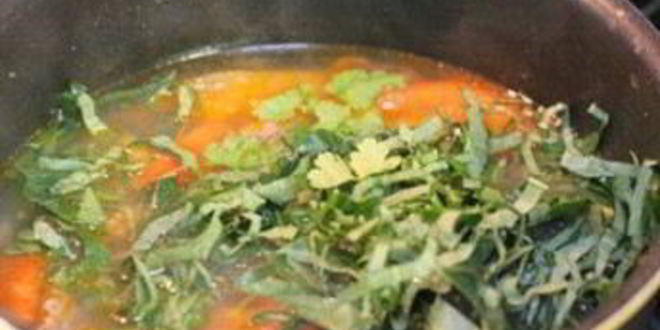 Рецепт томатного супа с говядиной