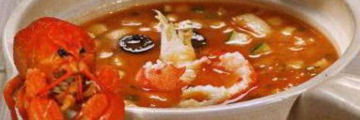 Рецепт Томатного супа с раковыми шейками